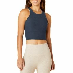 Coupon ⌛ Beyond Yoga Focus Cropped Tank - 👩 Women's 🔔