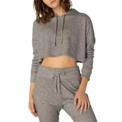 New 🤩 Beyond Yoga Wonders Never Fleece Super Cropped Hoodie - 👩 Women's 😀